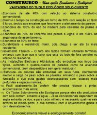 Tijolo Ecológico Terracota